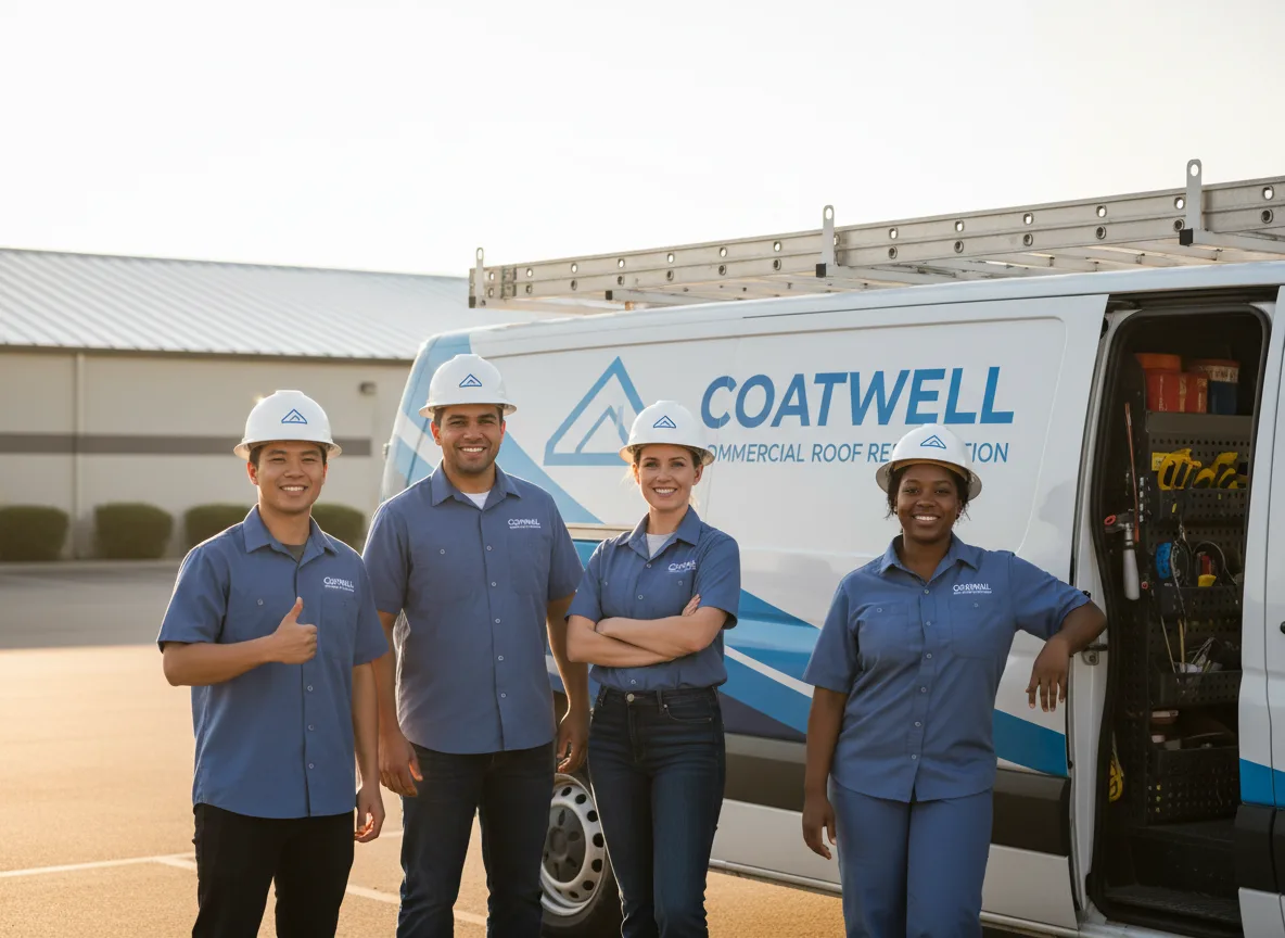 Commercial roof coating company in Convent, LA
